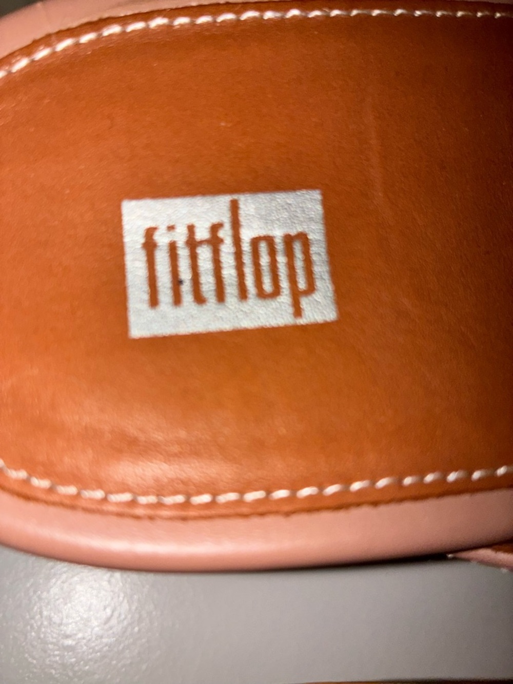 Fitflop Slide Sandals in Rose Taupe - Picture 2 of 6